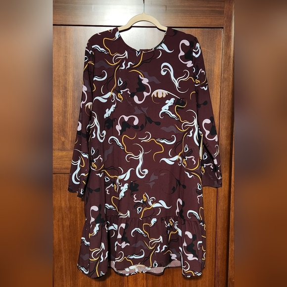 Halogen Ruffle Hem Dress - Picture 3 of 6